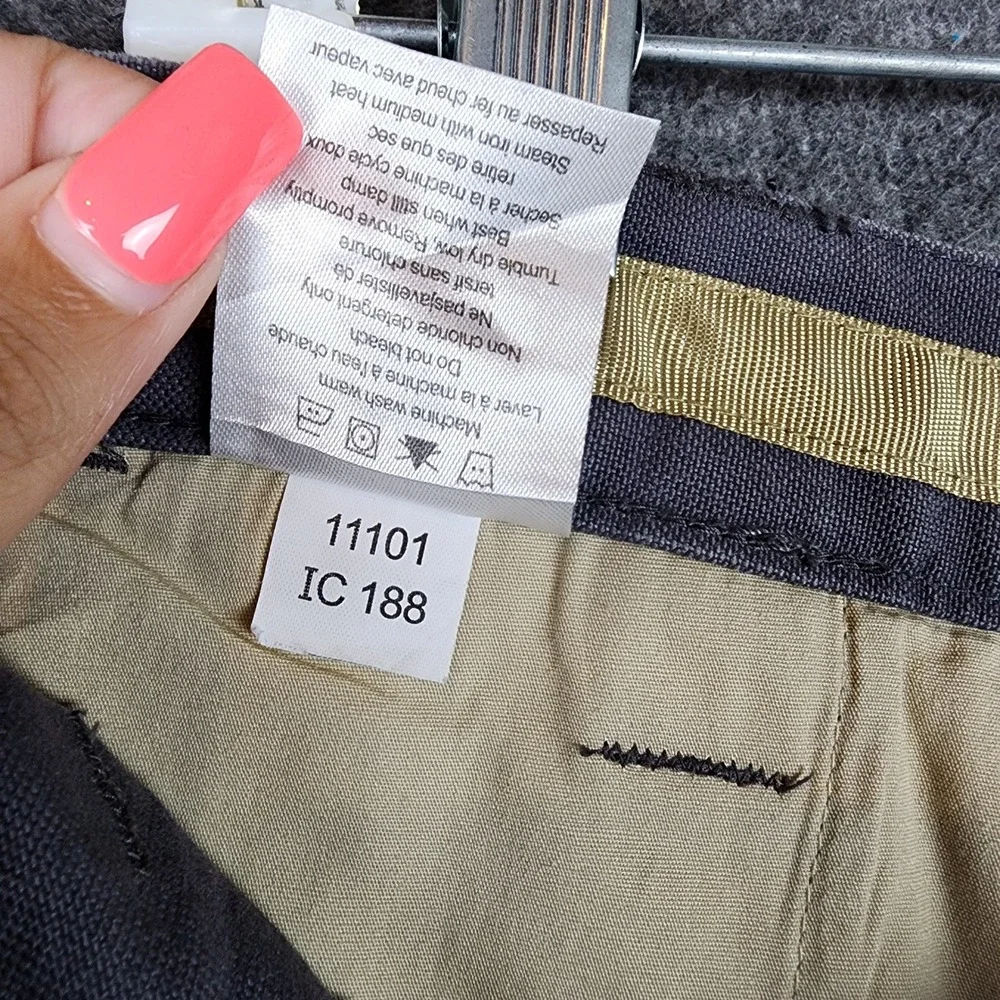 Mountain Khakis Pants Mens 36x32 Relaxed Fit Grey Canvas Outdoor EUC